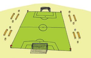 Ukuran Lapangan Sepak Bola Standar FIFA
